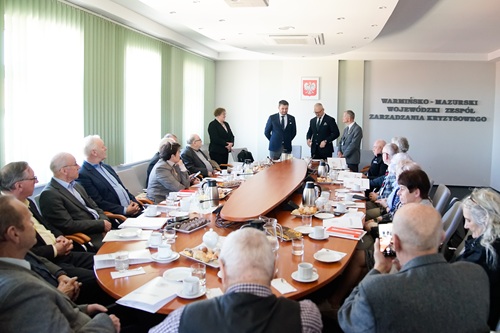 Spotkanie Szefa Urzędu z Wojewodą i podopiecznymi w Olsztynie