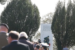 Gozdowice: upamiętnienie żołnierzy wojsk inżynieryjnych 