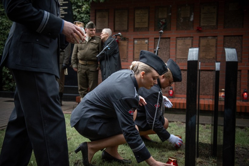 odsloniecie tablic poswieconych dowodcom sil zbrojnych na zachodzie fot. barbara jamrocha udskior odsloniecie tablic poswieconych dowodcom sil zbrojnych na zachodzie fot. barbara jamrocha udskior