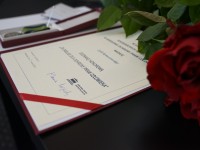 2022.03.03 Uroczystość wręczenia Zofii Romaszewskiej odznaki honorowej RPO